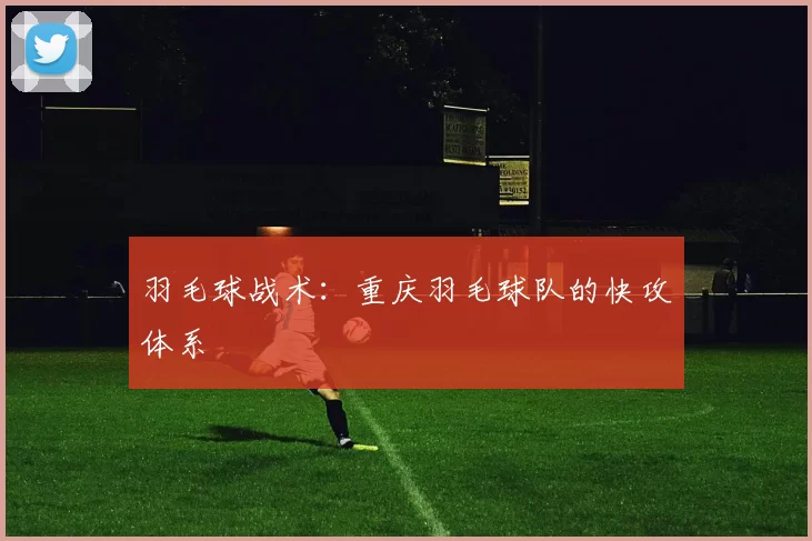 羽毛球战术：重庆羽毛球队的快攻体系